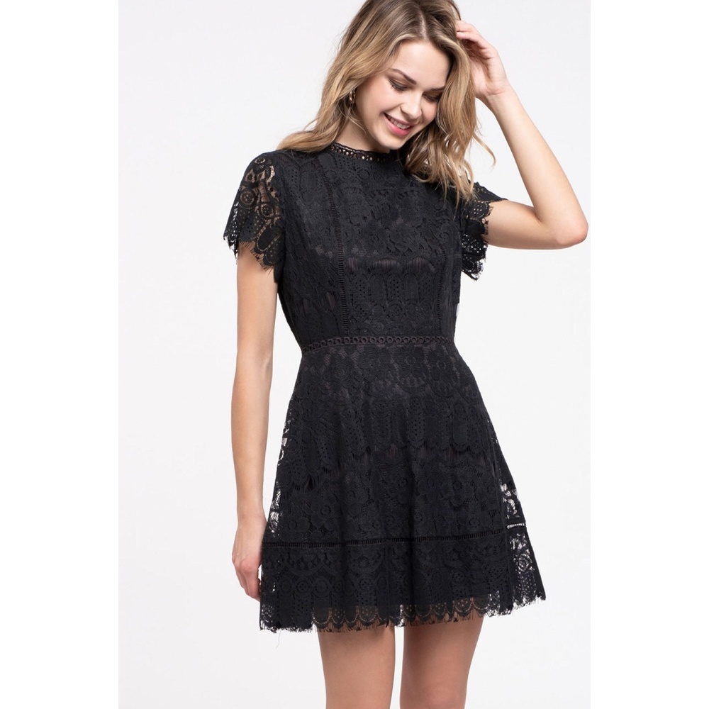 Black Lace Dress - Picture 8 of 8